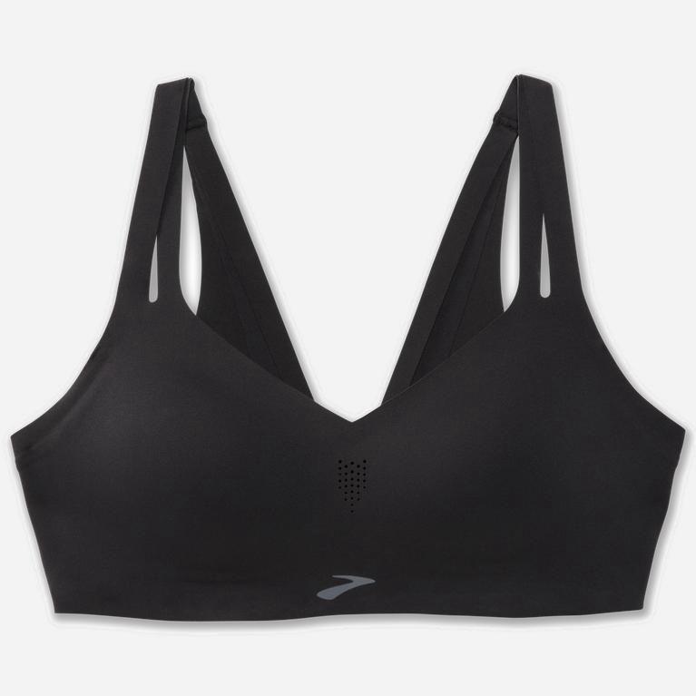 Brooks Dare Strappy Sports - Run Bra Mujer - Negras (CE3420897)